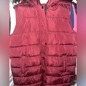 Nuage long puffer vest